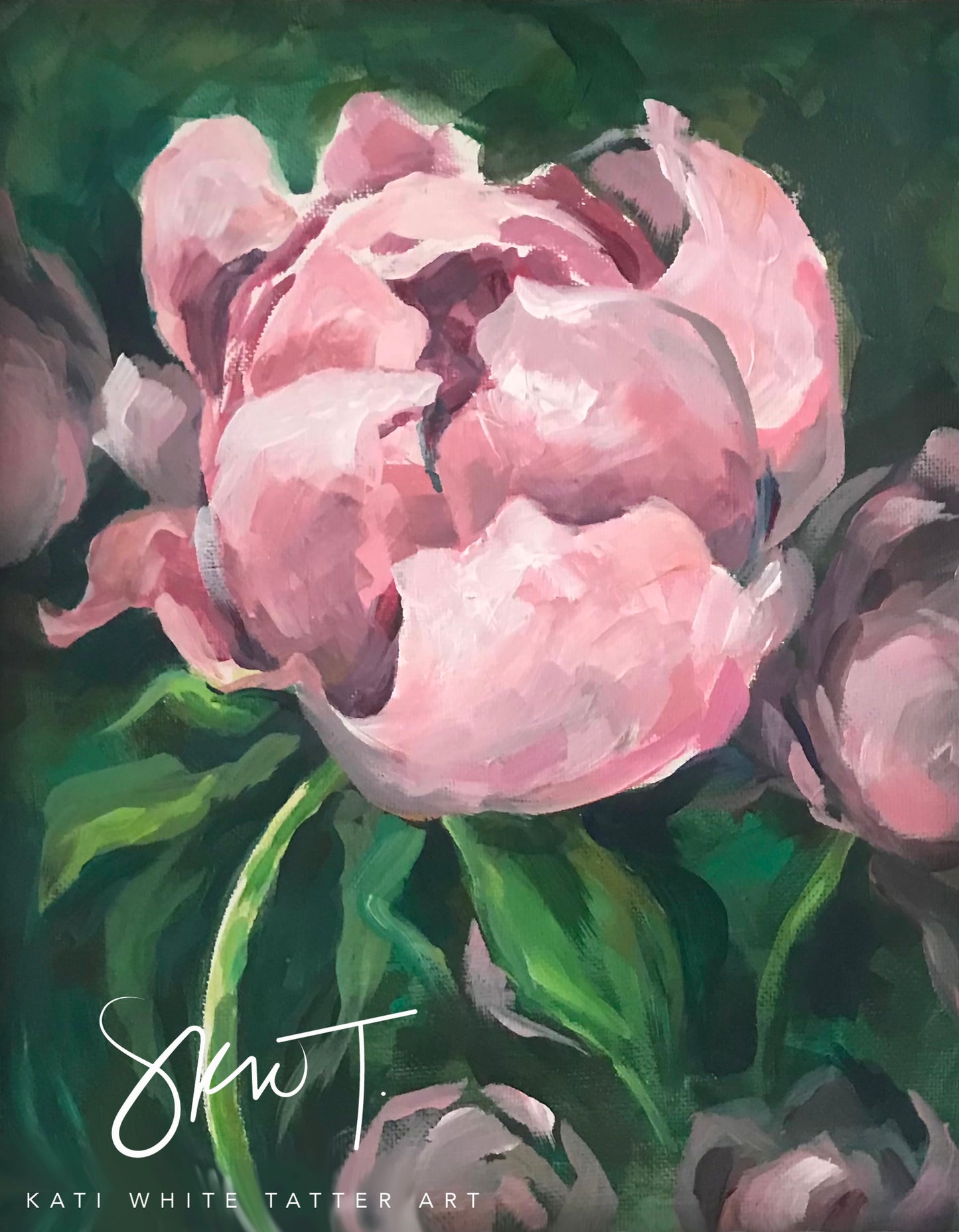 PEONY, FINE ART PRINT