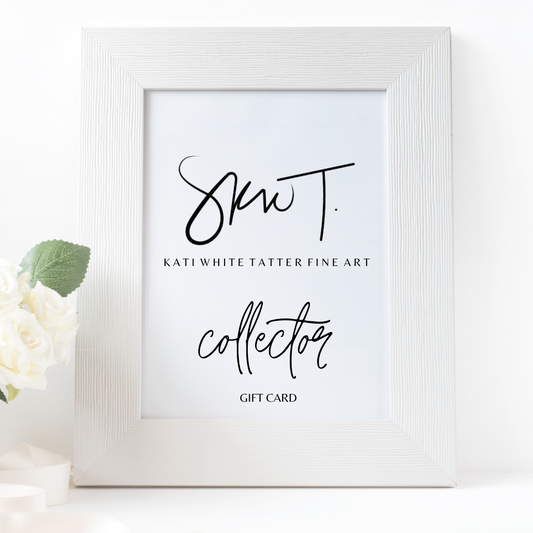 Kati White Tatter Fine Art Collector Gift Card