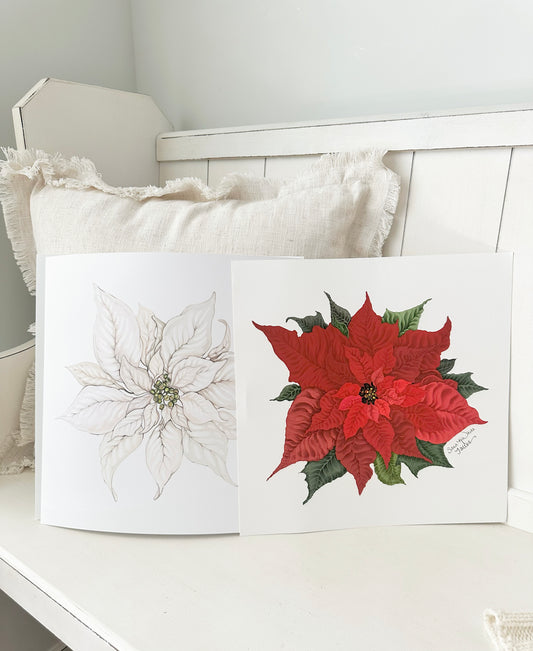 POINSETTIA DUO, All Is Calm + Merry + Bright